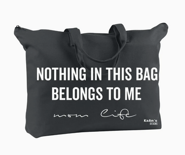 "Mom Life" Cotton Tote Bag